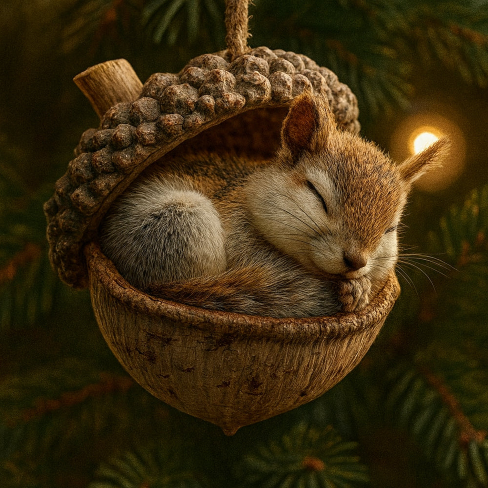Woodland Animal Christmas Ornament