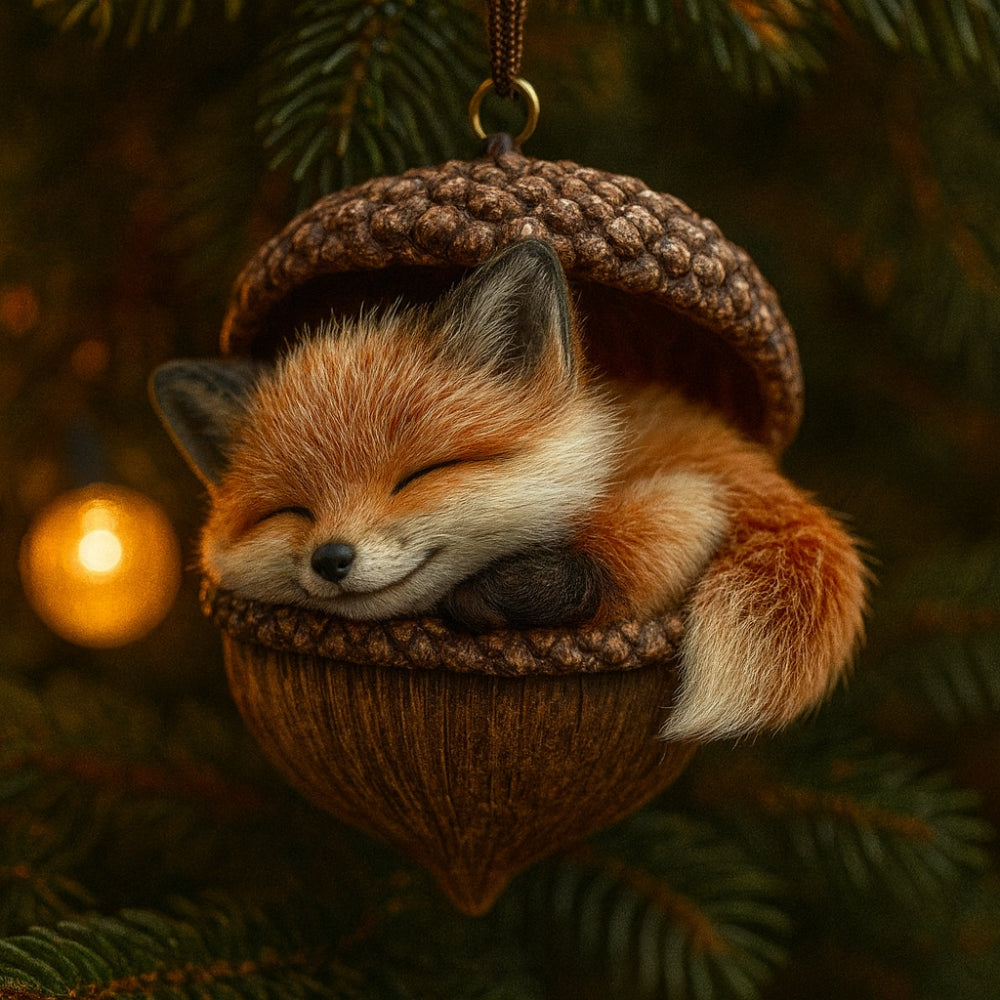 Woodland Animal Christmas Ornament