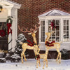 Light up reindeer family set of 3 - photo 14