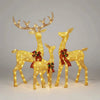 Light up reindeer family set of 3 - photo 8