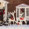Light up reindeer family set of 3 - photo 7