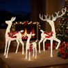 Light up reindeer family set of 3 - photo 6