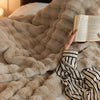 Faux Fur Throw Blanket