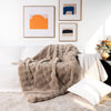 Faux Fur Throw Blanket