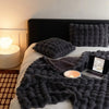 Faux Fur Throw Blanket