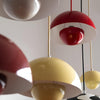 Flowerpot pendant light, kitchen island dome pendant, over a dining table