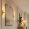 Crystal bubble wall light column