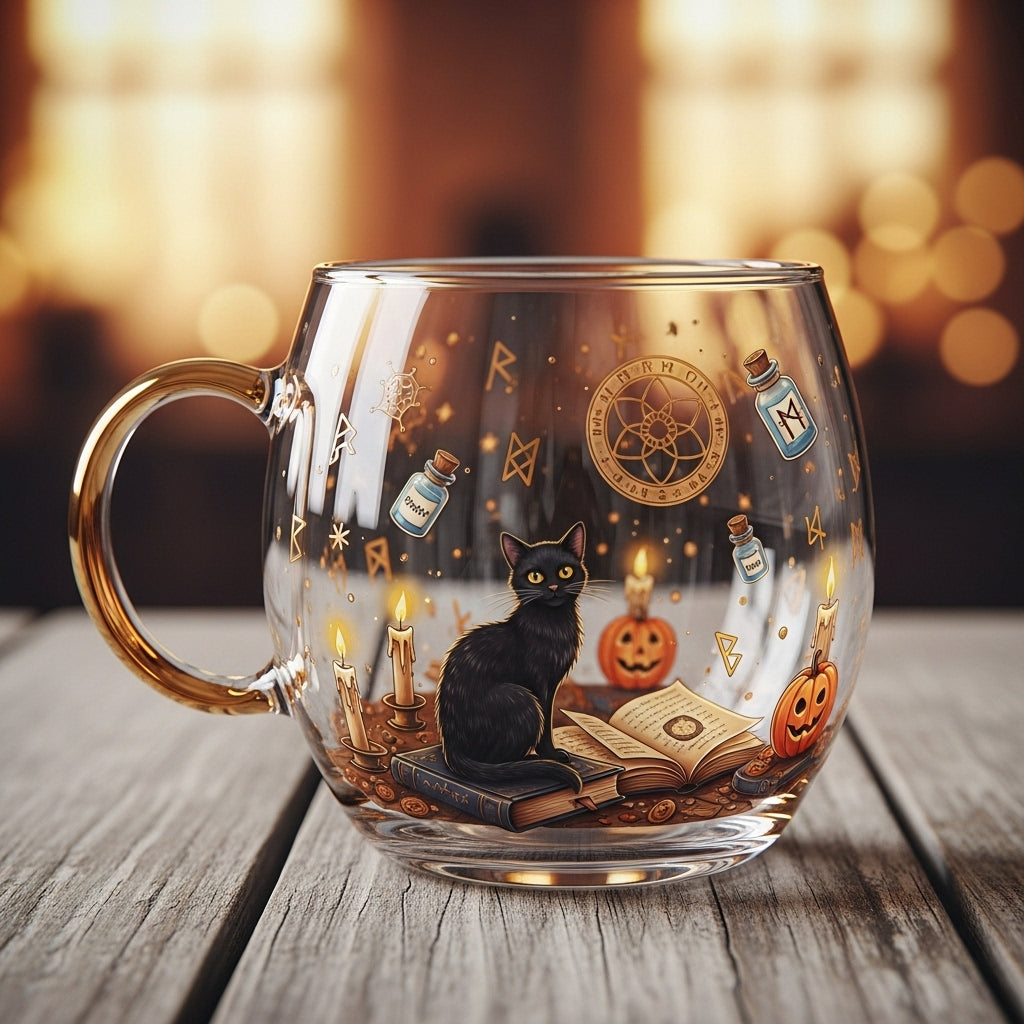 Christmas Glass Mug