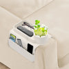 Couch cup holder on a sofa arm, Sofa Armrest Tray - photo 1