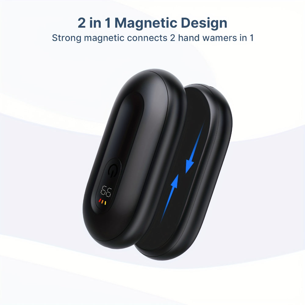 Magnetic rechargeable hand warmers 2 pack 4