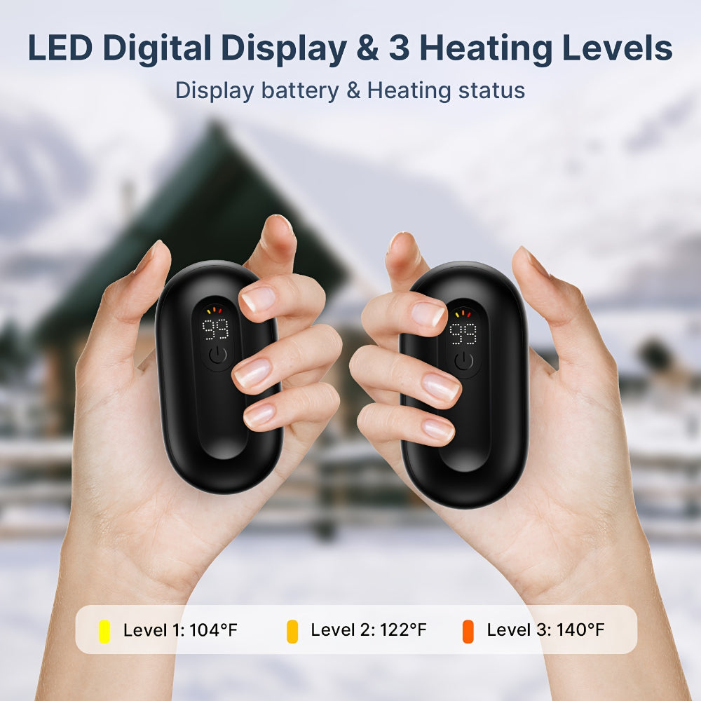 Magnetic rechargeable hand warmers 2 pack 9