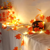 Maple Leaf Fairy Light Garland