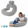 Reading pillow on a bed, Reading Pillow - photo 12