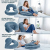 Reading pillow on a bed, Reading Pillow - photo 3