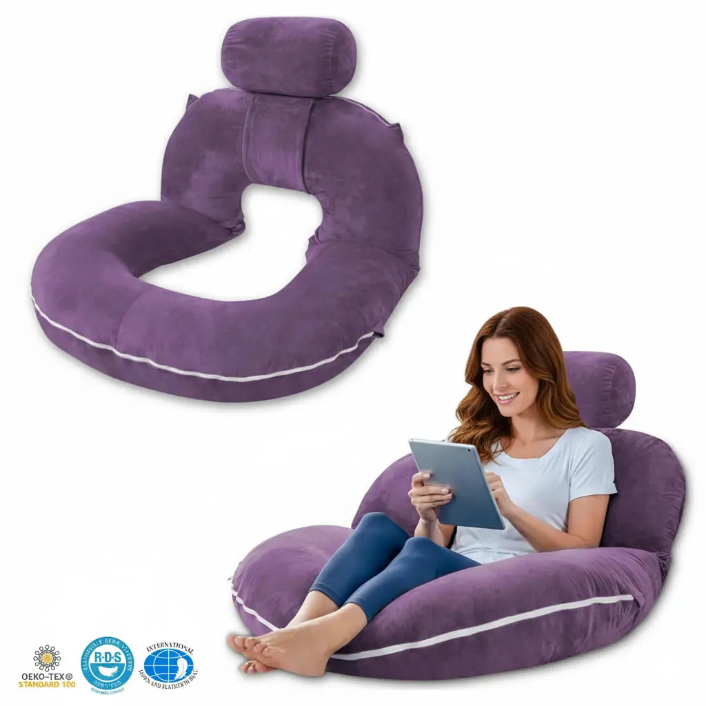 Reading pillow on a bed, Reading Pillow - photo 15