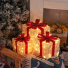 Lighted gift boxes set of 3 - photo 2