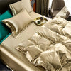 Silk bedding set on a bed, Bedding Set - photo 2