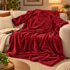 Heated Wearable Blanket with Sleeves