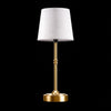 Cordless table lamp with linen shade 3