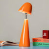 Cordless table lamp, rechargeable cone lamp, product photo 5