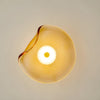 Glass plug in wall sconce, product photo 2