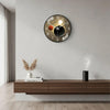 Luminous Wall Clock, Silent Glow in the Dark Glass Face, 8 to 16 Inch