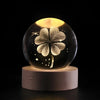 Crystal Ball Night Light, 3D Galaxy Planet Lamp, USB LED, 25 Designs