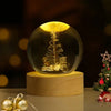 Crystal Ball Night Light, 3D Galaxy Planet Lamp, USB LED, 25 Designs