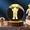 Crystal Ball Night Light, 3D Galaxy Planet Lamp, USB LED, 25 Designs