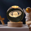 Crystal Ball Night Light, 3D Galaxy Planet Lamp, USB LED, 25 Designs