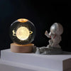 Crystal Ball Night Light, 3D Galaxy Planet Lamp, USB LED, 25 Designs