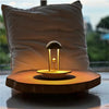 Balance lamp, cordless magnetic ball switch table lamp in gold