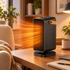 Compact ceramic oscillating space heater 2