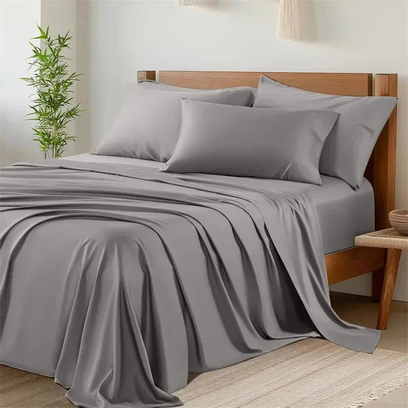 Bamboo sheets on a bed, Bed Sheets - photo 7