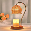 Candle Warmer Lamp, Dimmable Glass Shade Wax Warmer with Timer, 3 Styles