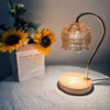 Candle Warmer Lamp, Dimmable Glass Shade Wax Warmer with Timer, 3 Styles