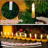 Christmas tree candle lights clipped on branches - photo 3