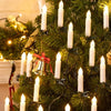 Christmas tree candle lights clipped on branches - photo 2