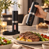 Rechargeable electric salt and pepper grinder set 5
