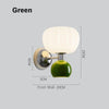Pumpkin Wall Sconce, Glass Pumpkin Light, Nordic Wall Lamp, 3 Colors