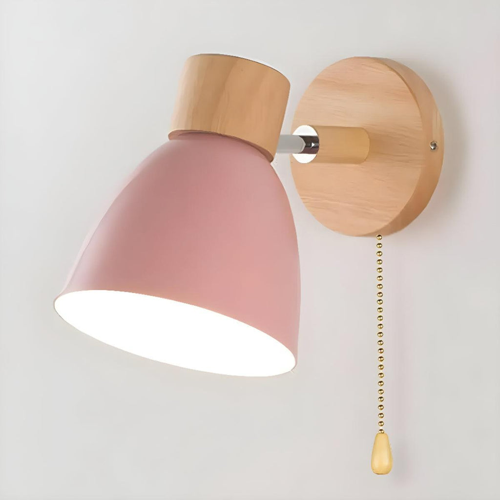 Pull chain wall sconce, product photo 2