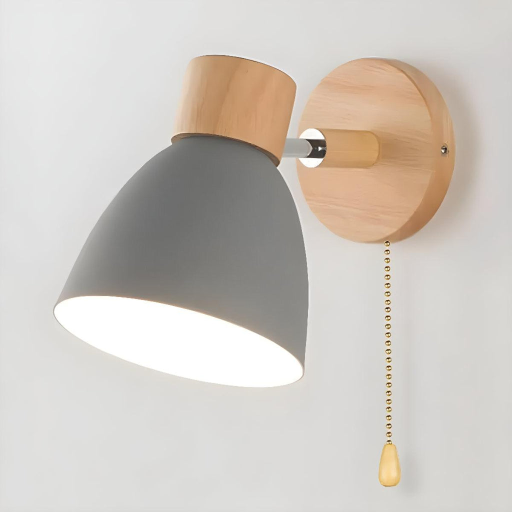 Pull chain wall sconce, product photo 4