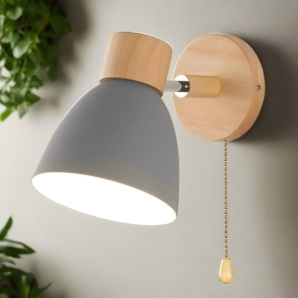 Pull chain wall sconce, product photo 5
