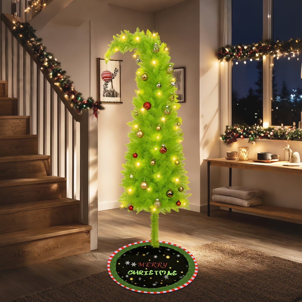 Slim Artificial Christmas Tree