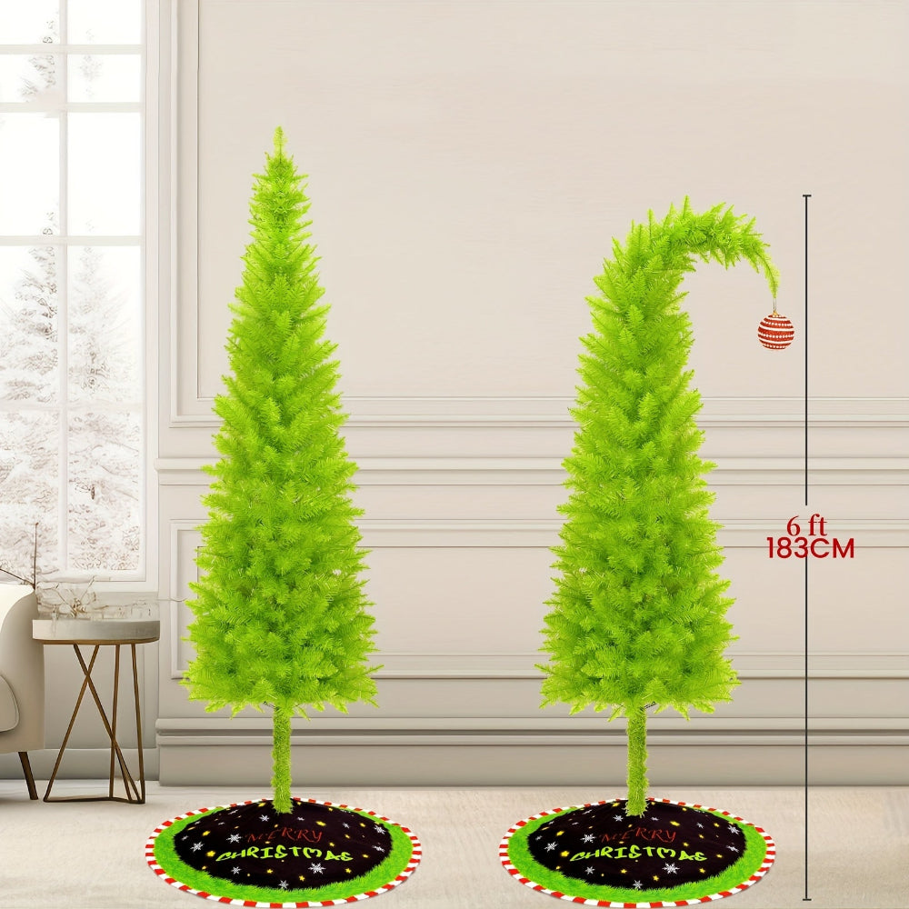 Slim Artificial Christmas Tree