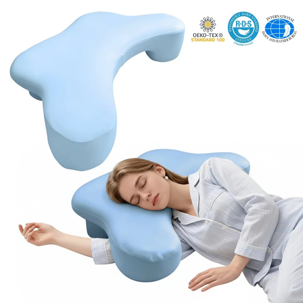 Side sleeper pillow on a bed, Bed Pillow - photo 1