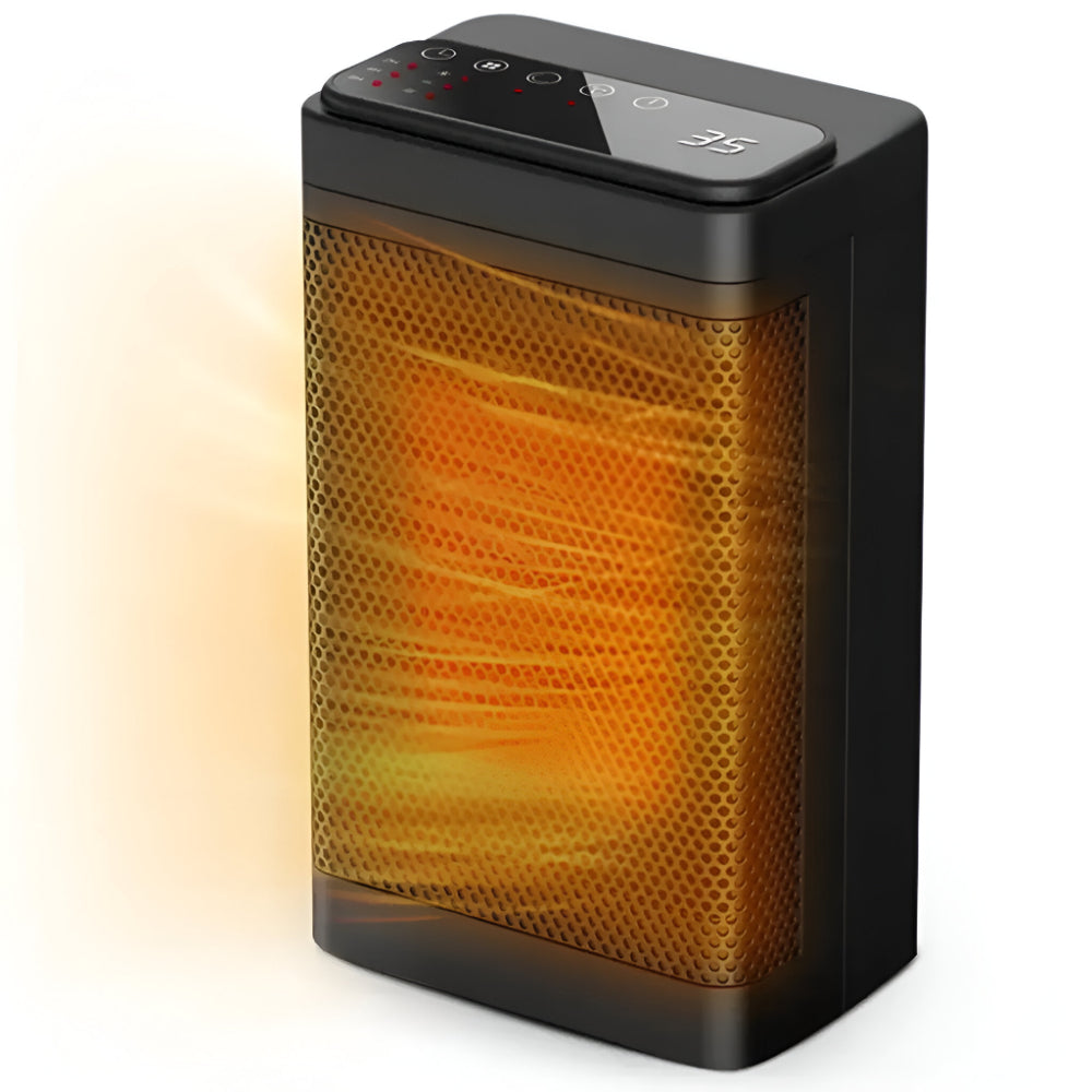 Oscillating space heater with thermostat 10