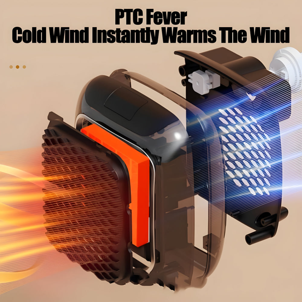Small desk space heater 4