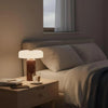 Mushroom lamp, cordless opaline glass lamp, product photo 3