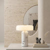 Mushroom lamp, cordless opaline glass lamp, product photo 7